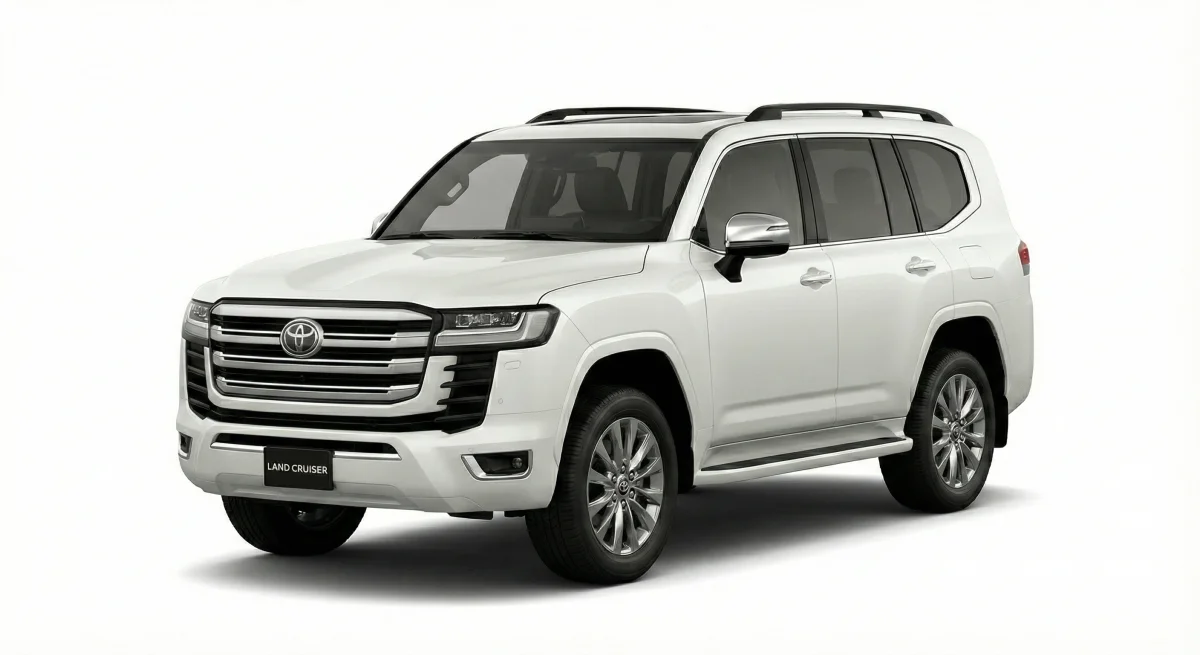 Toyota Landcruiser VIP chauffeur service Saudi Arabia